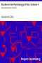 [Gutenberg 13613] • Studies in the Psychology of Sex, Volume 4 / Sexual Selection In Man